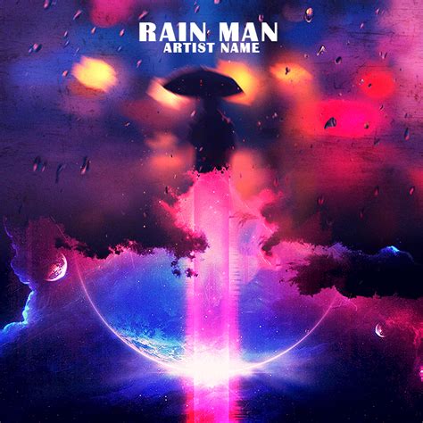 I lost my voice because i recorded raping this a few times. Rain man Album Cover Art Design | CoverArtworks