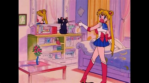 Sailor Moon Episode 1 Viz Blu Ray Sailor Moon Shocked By Her