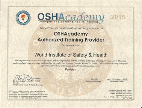 About Us Nebosh Iosh Osha Medic First Aid Safety Course In Islamabad