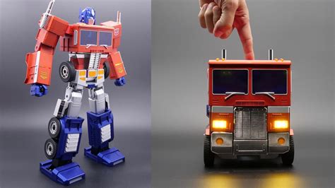 This Optimus Prime Toy Transforms By Itself