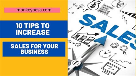 10 Tips To Increase Sales For Your Business Fast Youtube