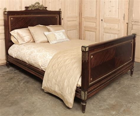 Marble and ormolu candelabras lamps. Antique French Louis XVI Bedroom Set (Signed Bastet) at 1stdibs