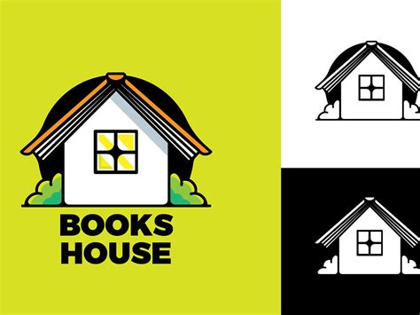 Books House Mascot Esport Logo Uplabs