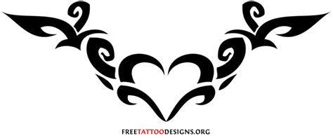 Heart Star Tattoo Designs Clipart Best