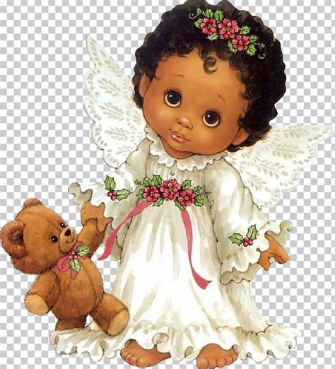 Cherub Angel Infant Png Clipart African American Angel Art Angel