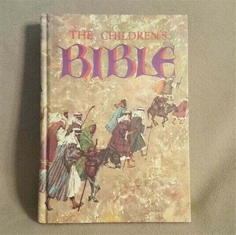 The Childrens Bible 1965 Golden Press Vintage Old And New Testament