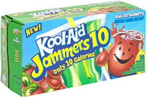 Kool Aid Kiwi Strawberry Juice Drink 10 Ea Nutrition Information Innit