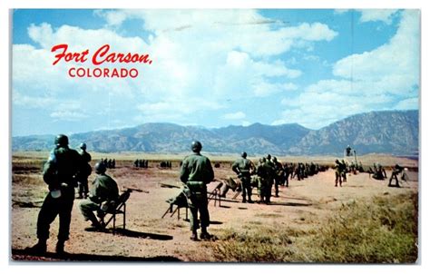 Fort Carson On A Map Historyklo