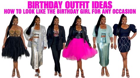 Birthday Outfit Ideas For The Entire Year Youtube
