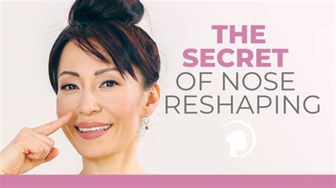 A 5 Minute Face Yoga Exercise To Reshape Your Nose Face Yoga Nose