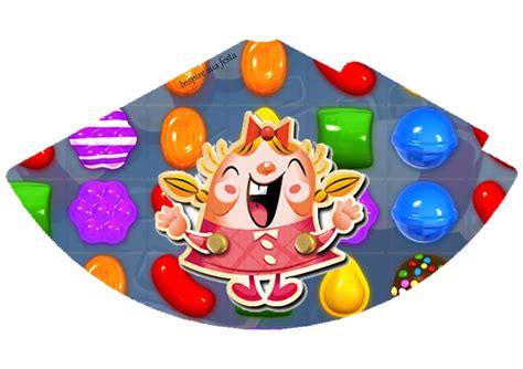 An Image Of A Cartoon Character Surrounded By Candy