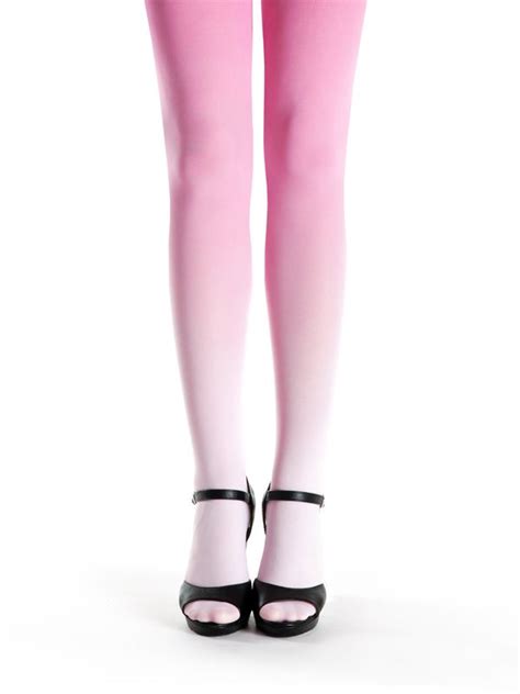 Pale Pink Pink Ombre Tights Virivee Tights Designed And Made In Europe Ombre Tights Pink