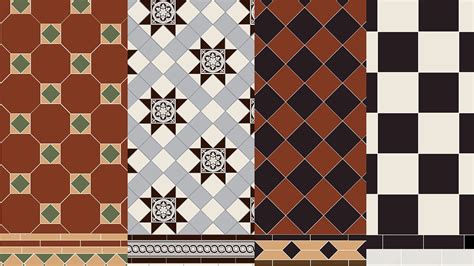Victorian Floor Tile Patterns Victorian Floor Tiles Geometric Tile