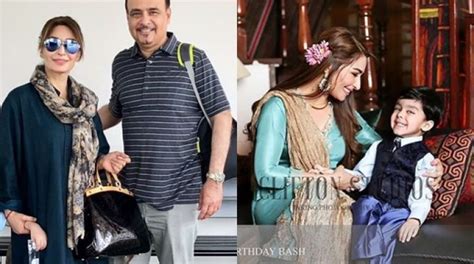Recent Pictures Of Reema Khan With Her Husband And Son
