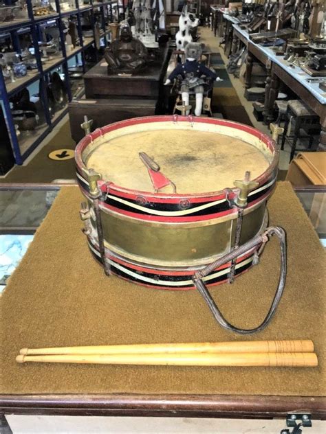 Antique Military Snare Drum Bruce Of Ballater