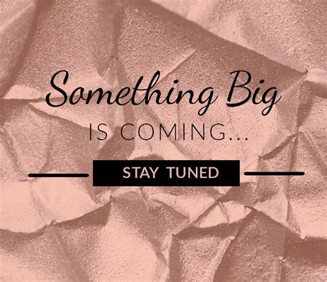 Areatrend Something Big Is Comingstay Tuned Milled Business