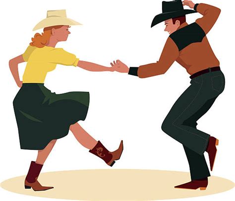 Royalty Free Square Dance Clip Art Vector Images And Illustrations Istock