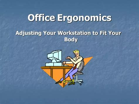 Ppt Office Ergonomics Powerpoint Presentation Free Download Id4008568