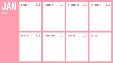 Printable Calendar By Week Printable Lab