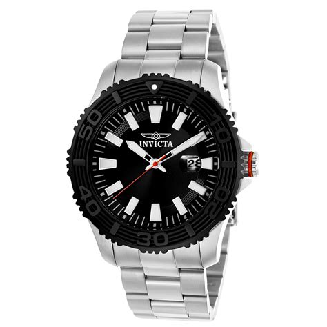 Maybe you would like to learn more about one of these? Invicta Special Value Pro Diver Men's 45mm Stainless Steel Black Dial Watch