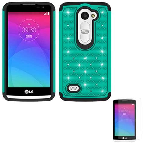 Phone Case For Straight Talk Lg Power Destiny Cover Dual Layered Crystal Film Ebay