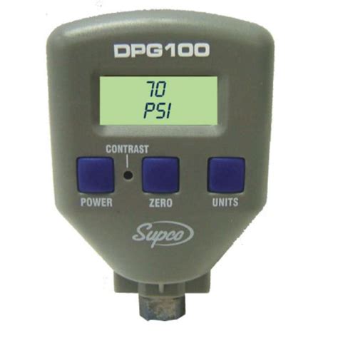 Supco Dpg 100 Digital Pressure Gauge Vacuum To 100 Psig