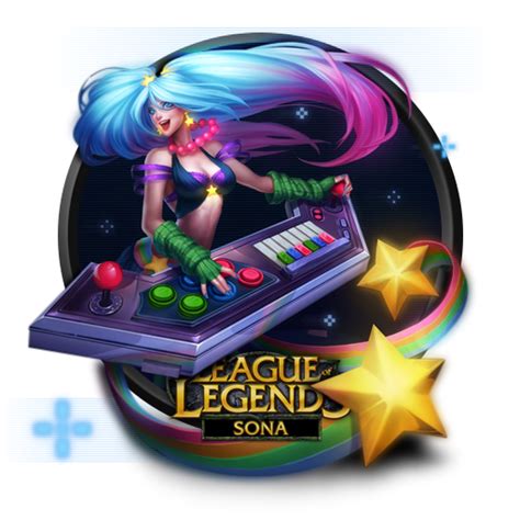 Sona Arcade Icon League Of Legends Iconset Fazie69