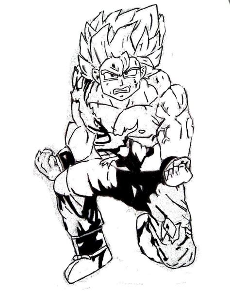 Dragon ball z coloring pages printable. Free Printable Dragon Ball Z Coloring Pages For Kids