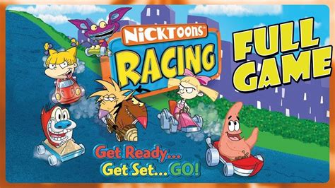 Nicktoons Racing Pc P Full Game Walkthrough No Commentary Youtube