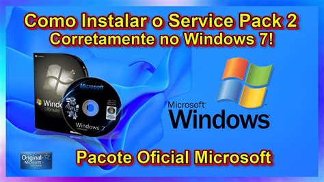 Service Pack 2 Oficial Direto Da Microsoft Instale Offline Pacote De