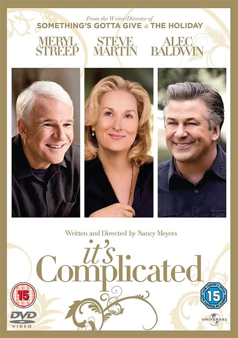 Its Complicated Dvd Uk Meryl Streep John Krasinski Alec Baldwin Steve Martin