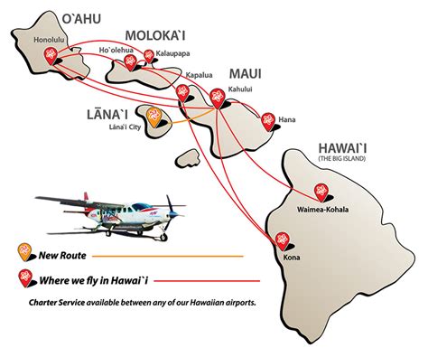 Route Map Mokulele Airlines Where We Fly Route Map Lanai City Route