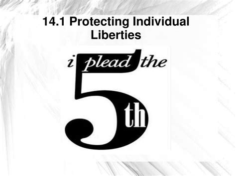 Ppt 141 Protecting Individual Liberties Powerpoint Presentation