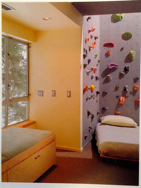 Rock Climbing Wall Awesome Bedrooms House House Design