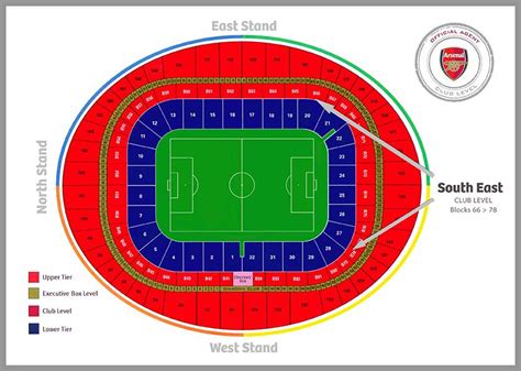 38 Emirates Stadium Seating Plan For Concerts