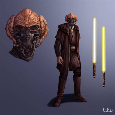 Jedi Sentinel Tol Mong Conceptart Oc By Donfuchs On Deviantart Star