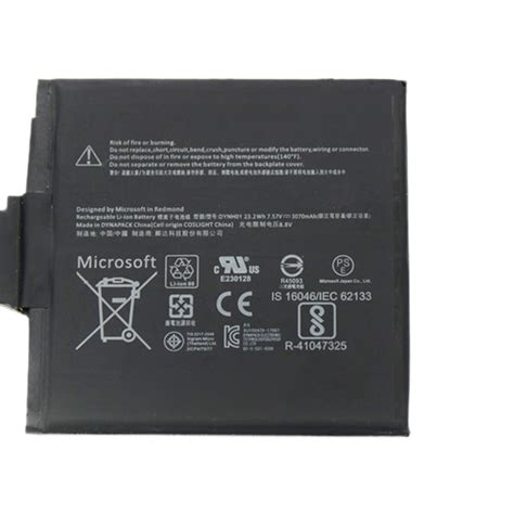 Remplacement De La Batterie Li Polymère Dynh01 Pour Microsoft Surface