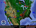 5 Day National Weather Map - Oconto County Plat Map