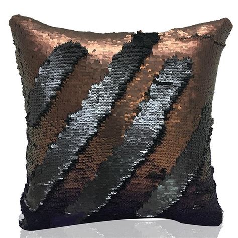 Fasion Type Magic Reversible Mermaid Sequin Cushion Cover Glitter Throw
