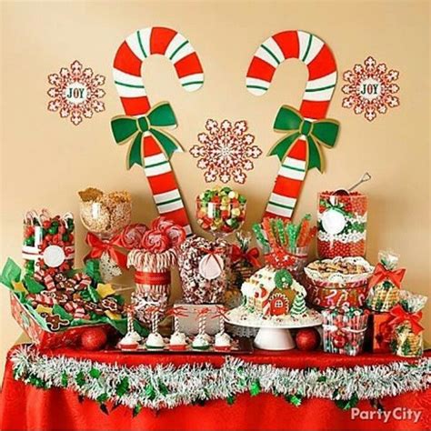 Pin By Danna Hernandez On Desert Table Ideas Christmas Candy Buffet Christmas Party Themes