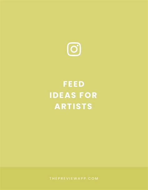 Finding perfect instagram usernames (that are still available) can be tough! 15 AMAZING Instagram Feed ideas for Artists in 2020 ...