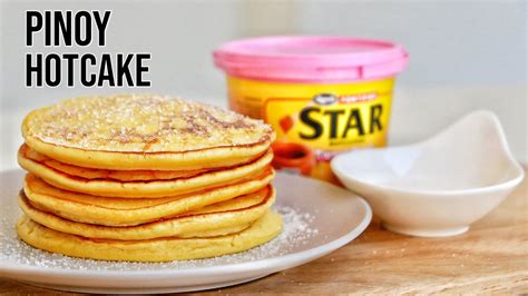 Hotcake Recipe Filipino Pancake Hot Cake Recipe Na Patok Sa Panlasang Pinoy Youtube