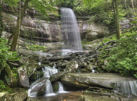 Hiking The Rainbow Falls Trail In The Smoky Mountains