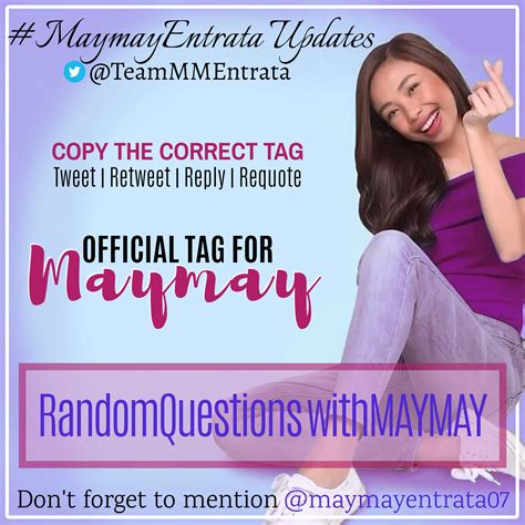 Maymay Dreammers On Twitter Maymay Entrata Recently Sat Down With
