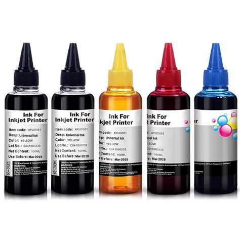 Buy 500ml Universal Refill Ink Kit For Epson Canon Hp
