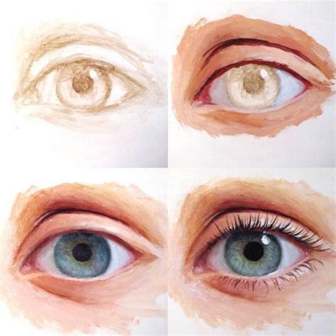 How To Paint An Eye 25 Amazing Tutorials Bored Art Eye Painting