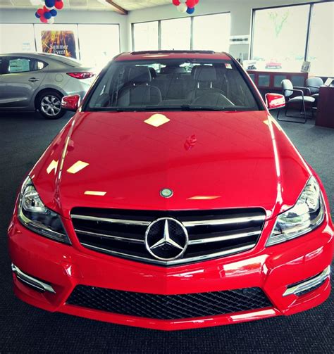 This 2014 Red Mercedes Benz C Class C300 Sport Needs A New Home