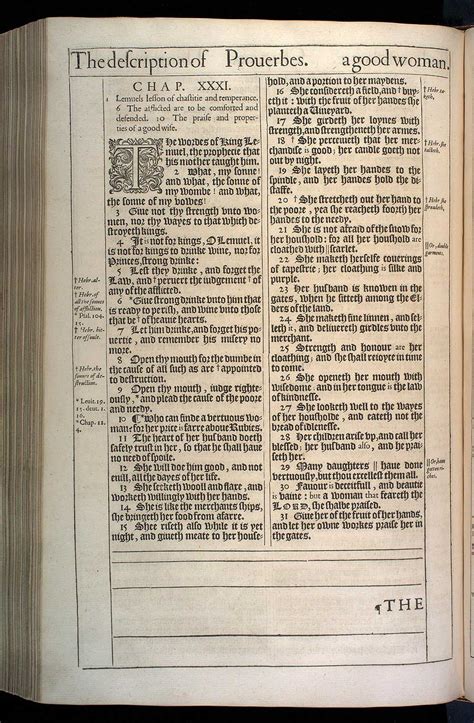 The Proverbes Original 1611 Kjv