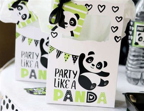Panda Birthday Party Like A Panda Bear Catch My Party