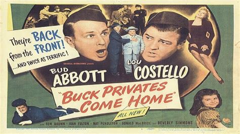 Buck Privates Come Home Un Film De 1947 Vodkaster